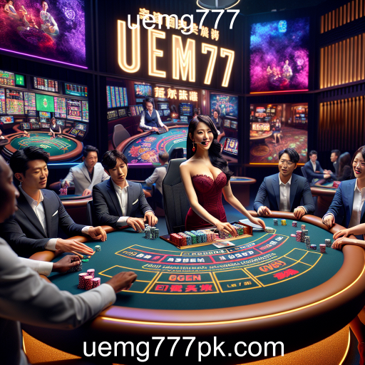 Experiência Incrível de Cassino Ao Vivo no UEMG777